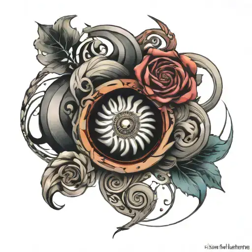 Vortex by Lizzy McAlpine tattoo design idea