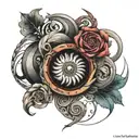 Vortex by Lizzy McAlpine tattoo design idea