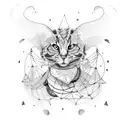 kids Kite  tattoo design idea