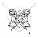 kids Kite  tattoo design idea