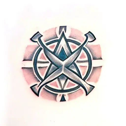 Ankh Symbol tattoo design idea