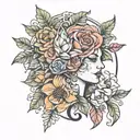 Lucia tattoo design idea