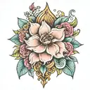 Lucia tattoo design idea