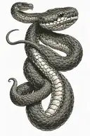 king cobra snake tattoo design idea
