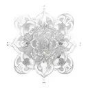 clover tattoo design idea