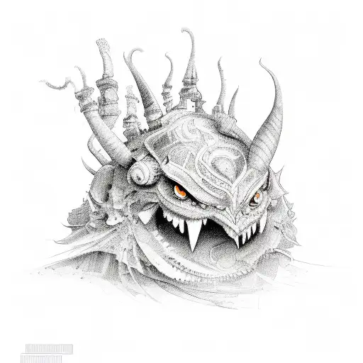 Roccamorice,Italy tattoo design idea