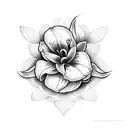 Lily tattoo design idea