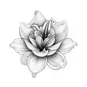 Lily tattoo design idea