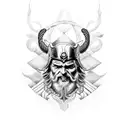 Odin e os corvos  tattoo design idea