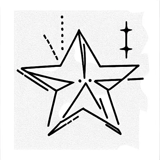 Star, "nice guy", "?", grapes, pigeon tattoo design idea