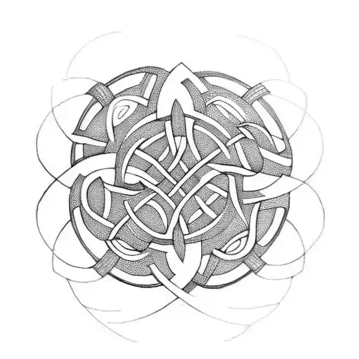 Celtic Knot tattoo design idea