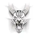 gladiator tattoo design idea