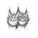 prima la famiglia  tattoo design idea