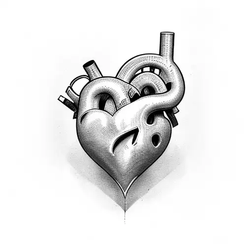 Have a heart heart color tattoo art bioorganic biomechanical  maidenvoyagetattoogallery sharpie  Instagram