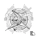 Mac miller song watching movies with the sound off inspired tattoo tattoo design idea
