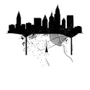 cleveland skyline tattoo design idea