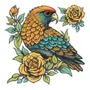 KEA tattoo design idea