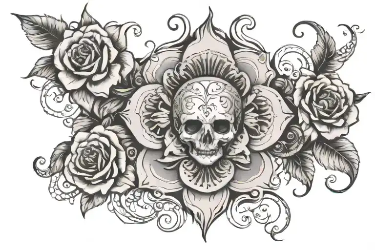 god grant me the serenity to accept the things i cannot change courage to change the things I can and wisdom to know the tattoo design idea