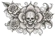 god grant me the serenity to accept the things i cannot change courage to change the things I can and wisdom to know the tattoo design idea