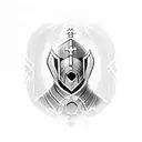 bishop chess piece tattoo design idea