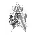 bishop chess piece tattoo design idea