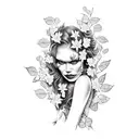 poison ivy tattoo design idea