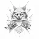 last name Rosario  tattoo design idea