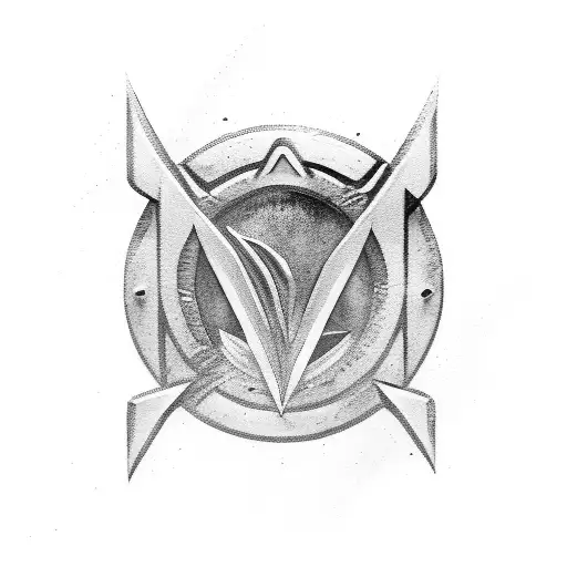 Aquaman symbol tattoo design idea