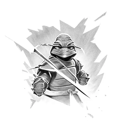 Shredder tmnt tattoo design idea