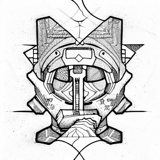 ayahuasca light soldier  tattoo design idea