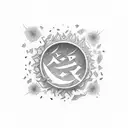 set your heart ablaze in japanese  tattoo design idea