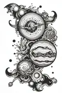 Surface of Jupiter  tattoo design idea