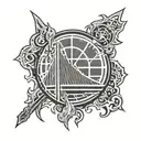 golden state warriors logo  tattoo design idea