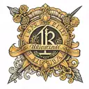 13 in Roman numerals tattoo design idea