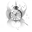 time shall pass away tattoo design idea