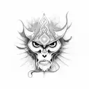 Sagar manthan  tattoo design idea