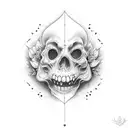 time shall pass away tattoo design idea