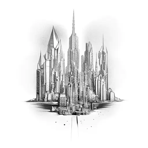 we built this city on heart and soul tattoo design idea