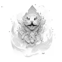 soap bar tattoo design idea