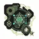 Alchemy tattoo design idea