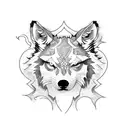 lobo tattoo design idea