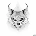 lobo tattoo design idea