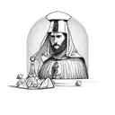 holy grail, bureaucracy, ark of the covenant, sankara stones tattoo design idea