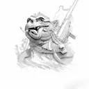 indiana jones tattoo design idea