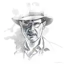 indiana jones tattoo design idea