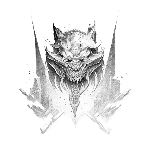 fantasy books tattoo design idea