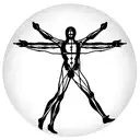 Vitruvian Man tattoo design idea