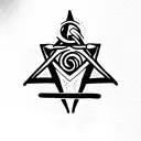 Masonic symbols in the name of Alex Egorov tattoo design idea