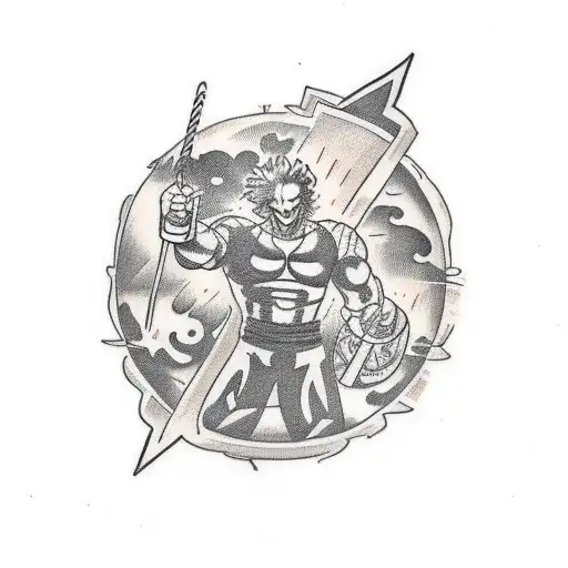 Plus Ultra Phrase in Latin tattoo design idea