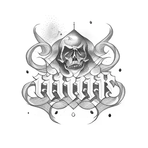 "TATTOOS ARE STUPID" traditional lettering tattoo design idea